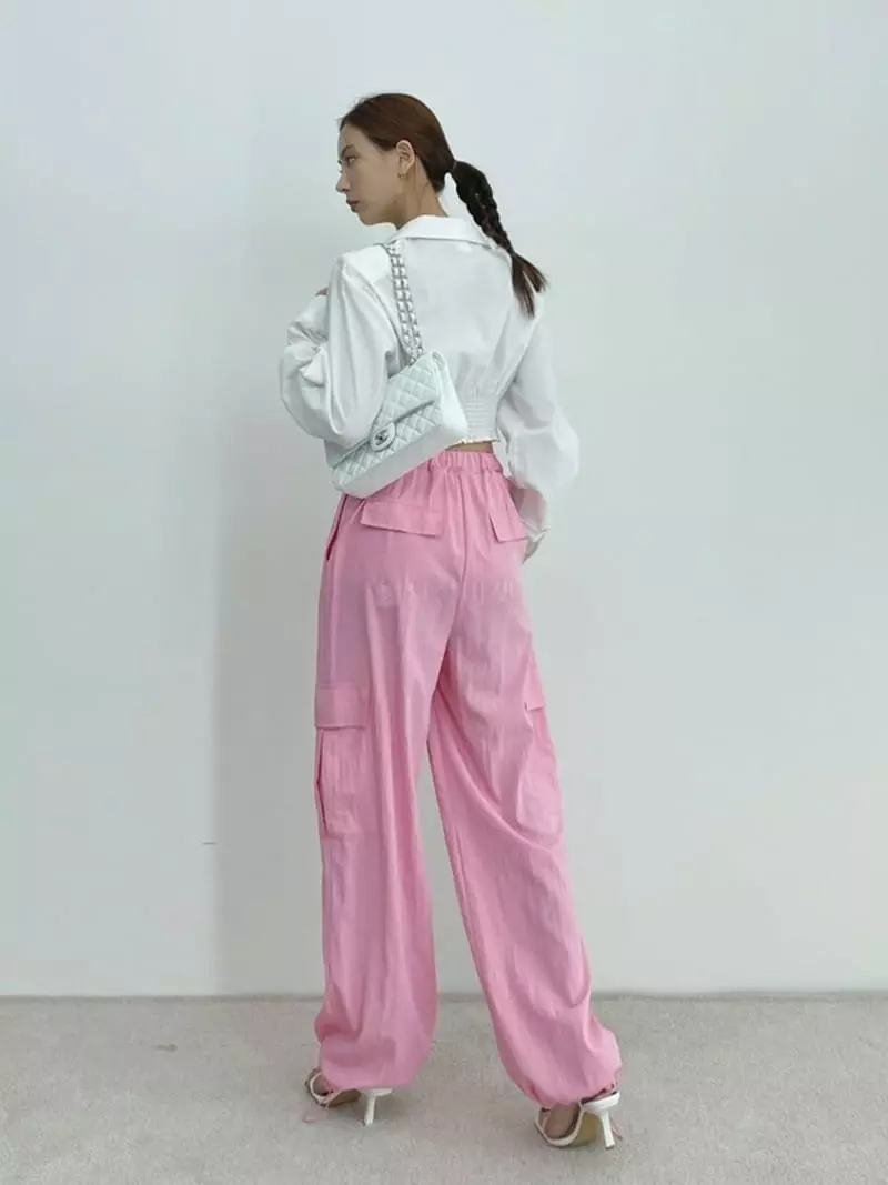 D2 - Korean Women Fashion - #momslook - Glem Cargo Pants - 3