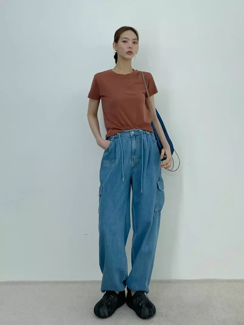 D2 - Korean Women Fashion - #womensfashion - Cash Tee - 2