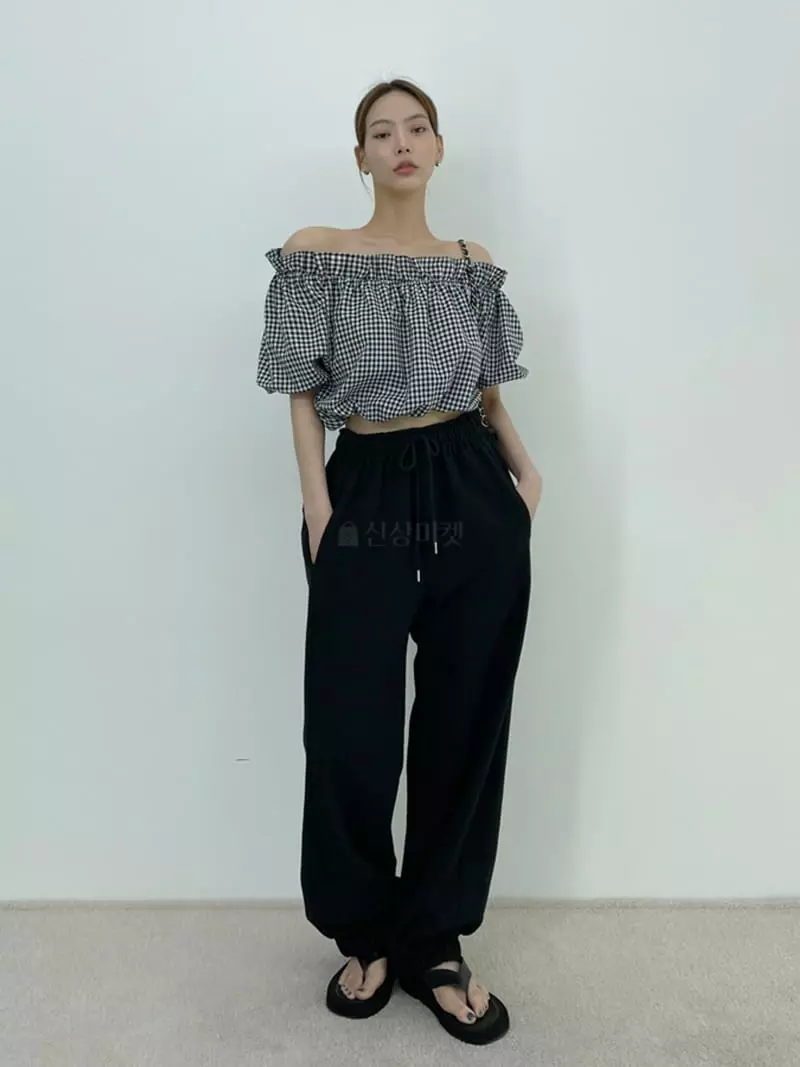 D2 - Korean Women Fashion - #womensfashion - Check Blouse - 7