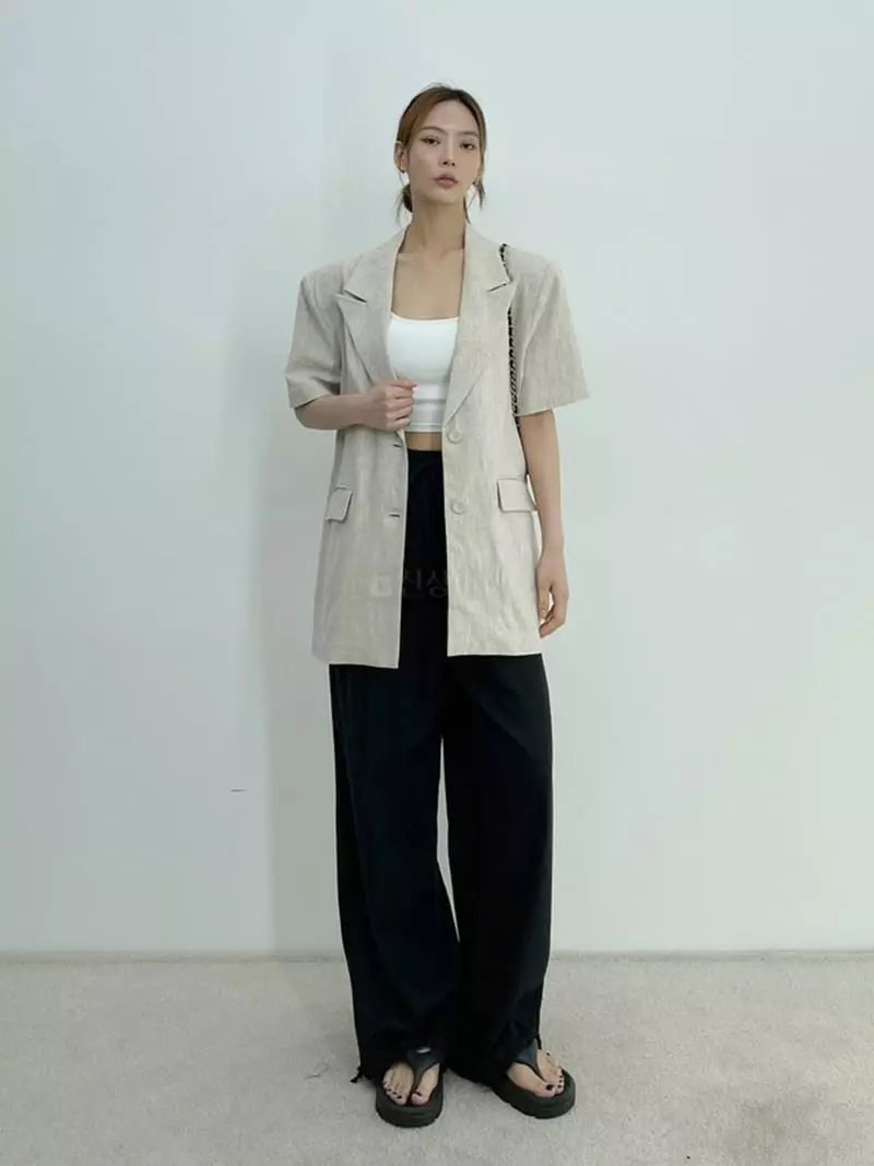 D2 - Korean Women Fashion - #womensfashion - Back Jacket - 9