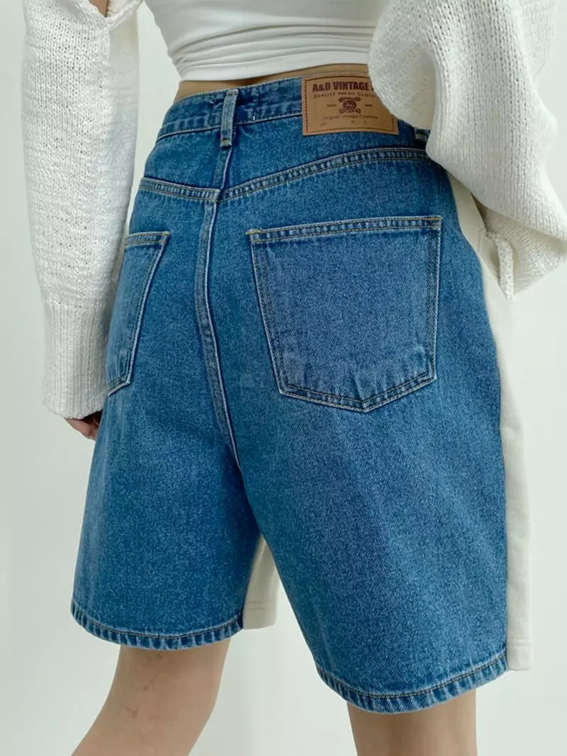 D2 - Korean Women Fashion - #momslook - Mate Shorts - 4