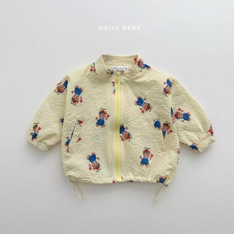 Daily Bebe - Korean Children Fashion - #childrensboutique - Jijimi Windbreaker - 12