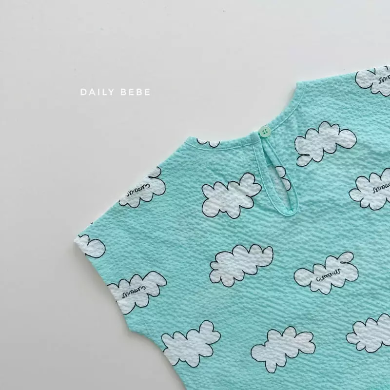 Daily Bebe - Korean Children Fashion - #fashionkids - Pattern Jijimi Top Bottom Set - 7