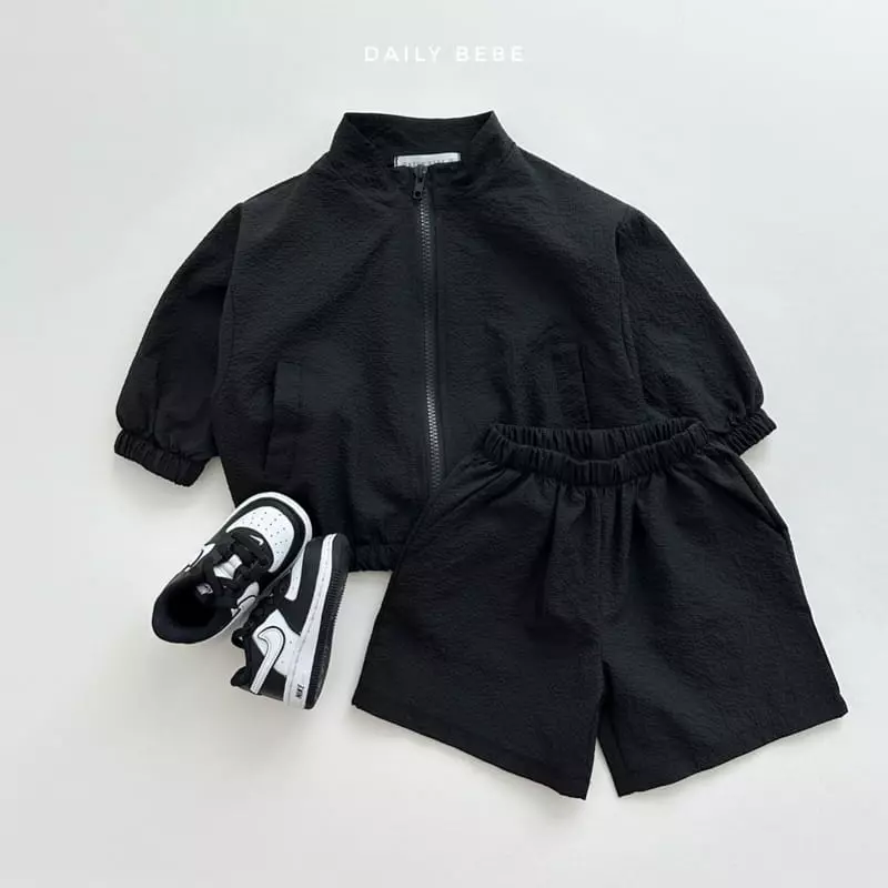 Daily Bebe - Korean Children Fashion - #kidsshorts - Summer Windbreaker Set - 8