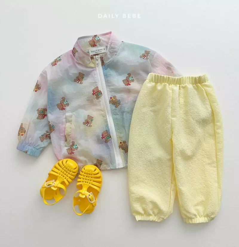 Daily Bebe - Korean Children Fashion - #stylishchildhood - Water Paint Windbreaker - 11