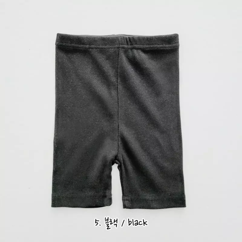 Daily Daily - Korean Children Fashion - #Kfashion4kids - Summer Rib Short Leggings - 7