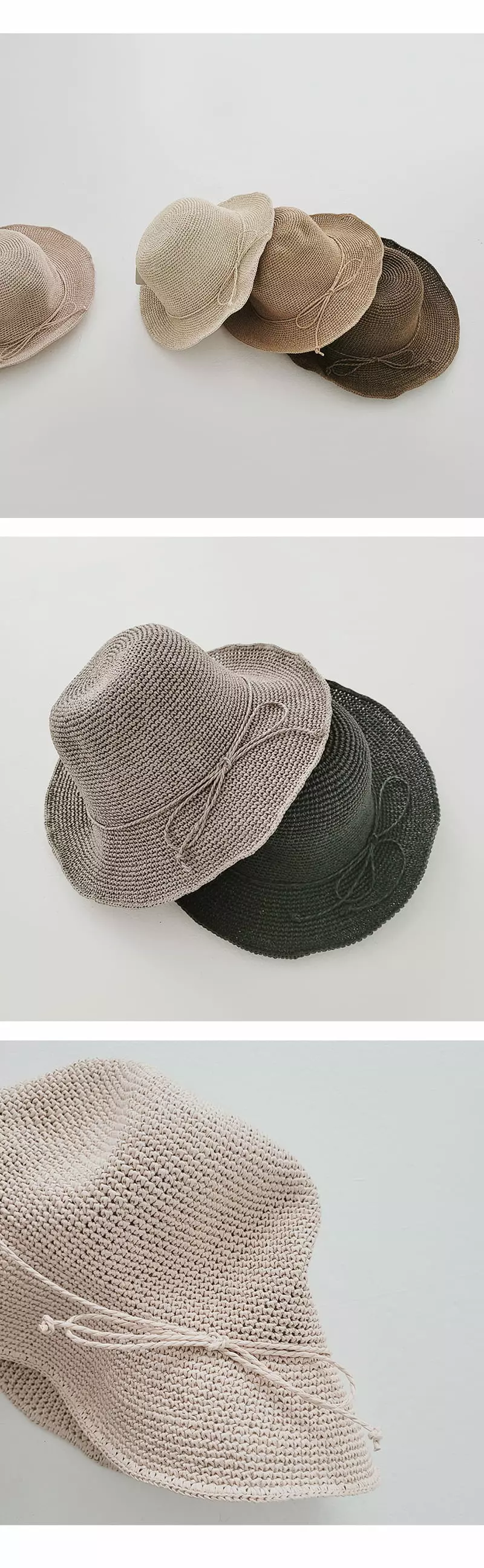 Daily Daily - Korean Children Fashion - #childofig - Jisa Natural Bucket Hat - 8