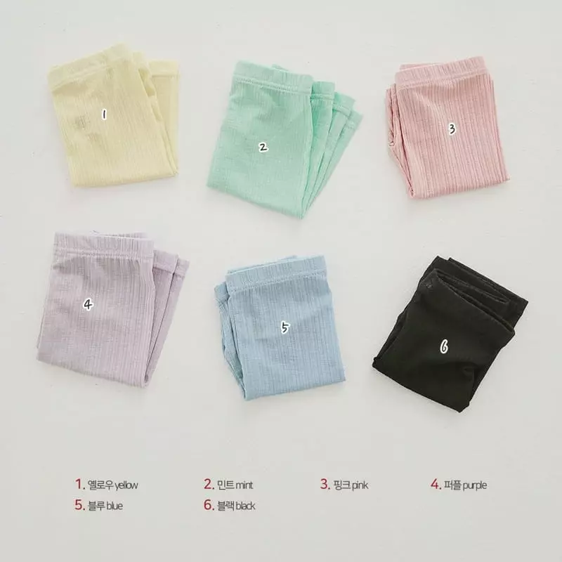 Daily Daily - Korean Children Fashion - #childrensboutique - Crayon Short Leggings