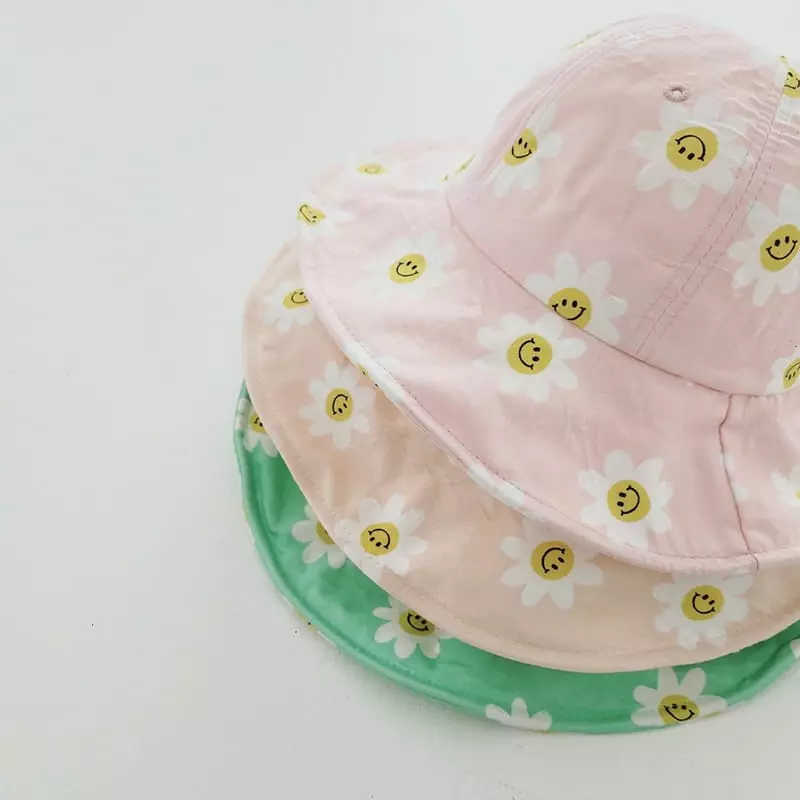 Daily Daily - Korean Children Fashion - #kidsstore - Happy Flower Bucket Hat 6m~5y - 10