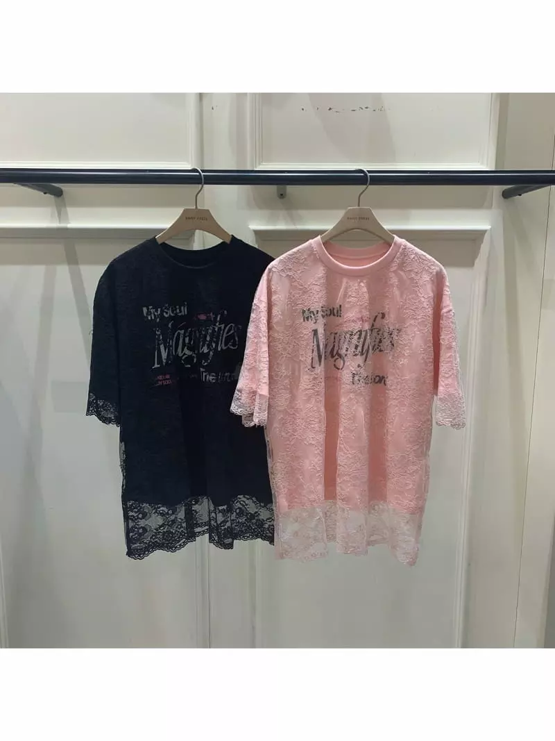 Daisy Dress - Korean Women Fashion - #shopsmall - All Lace Tee