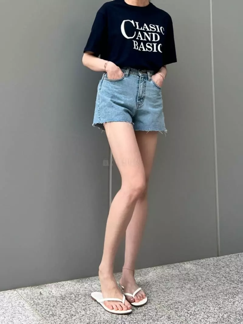 Darimijean - Korean Women Fashion - #momslook - D753 Jeans Shorts - 7