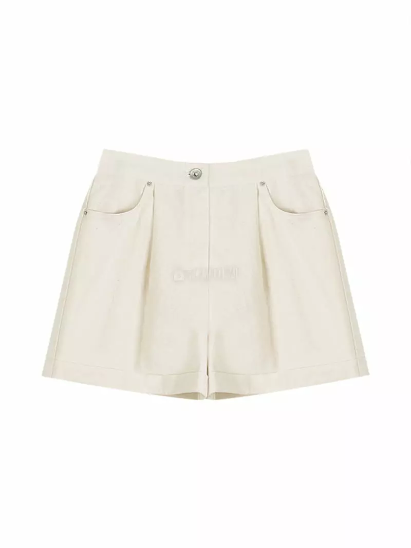 Dark Beige - Korean Women Fashion - #momslook - Roll Up Pants - 7
