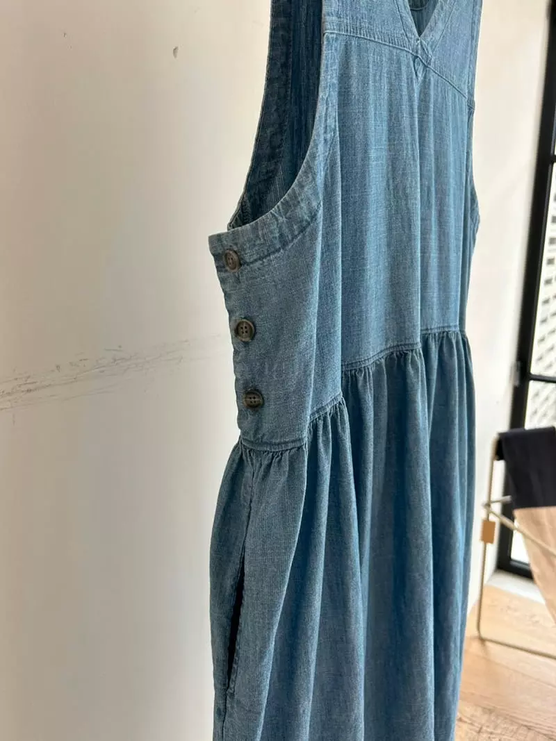 Deli Jenny - Korean Women Fashion - #womensfashion - 3560 Sleevewless One-piece - 7