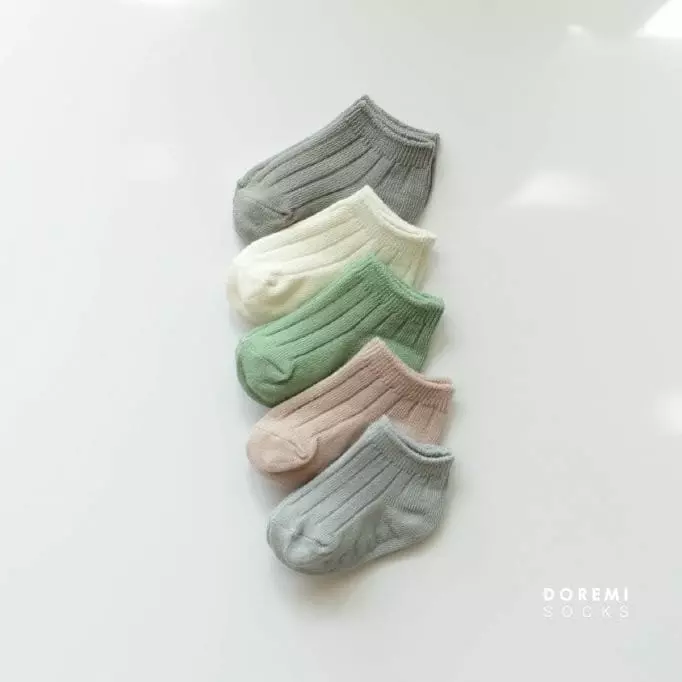 Doremi Socks - Korean Children Fashion - #kidzfashiontrend - Vnilla Socks Set - 4
