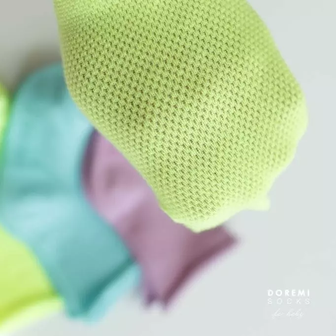 Doremi Socks - Korean Children Fashion - #childrensboutique - Mesh Neon Socks Set - 11
