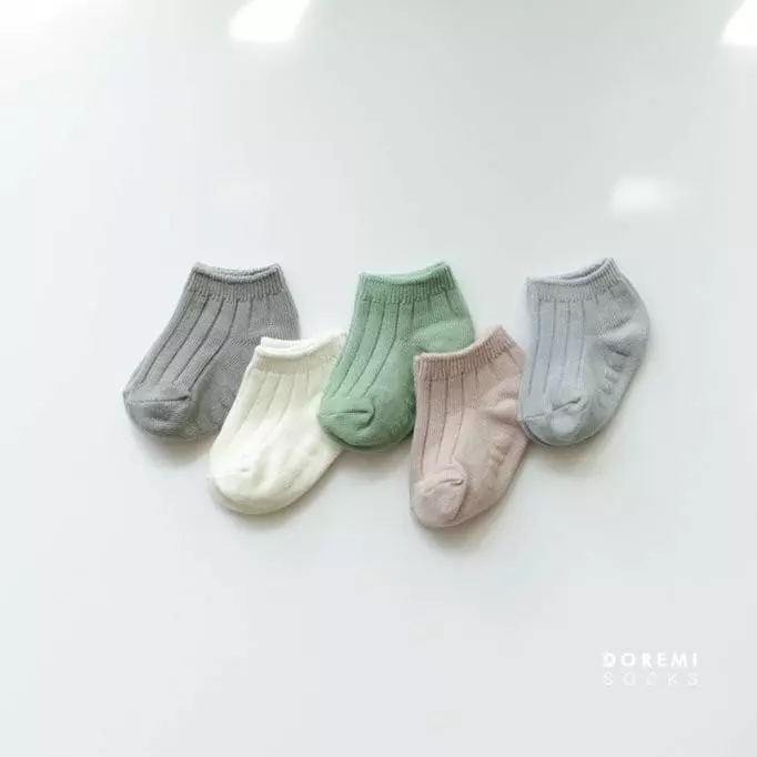Doremi Socks - Korean Children Fashion - #kidzfashiontrend - Vnilla Socks Set - 3