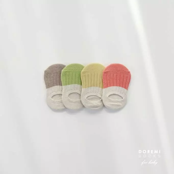 Doremi Socks - Korean Children Fashion - #prettylittlegirls - Summer Two Tone Socks Set - 3