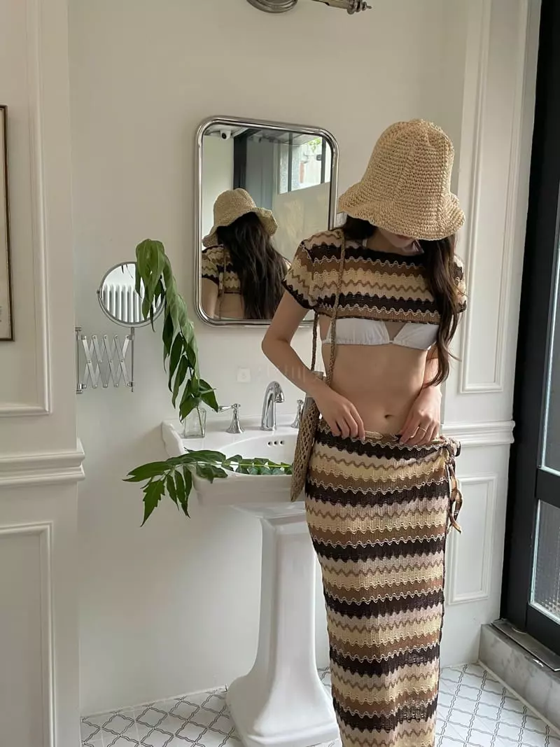 Douze - Korean Women Fashion - #momslook - Beach Set Swimwear - 8