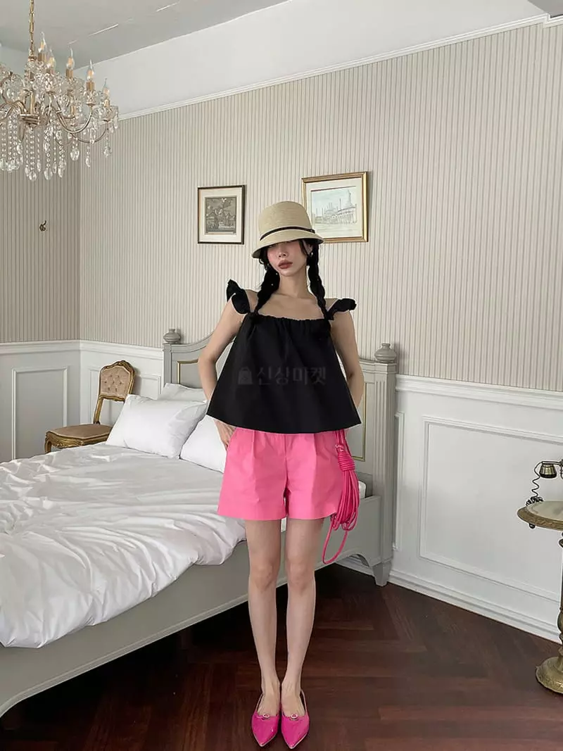 Douze - Korean Women Fashion - #momslook - Mini Blouse