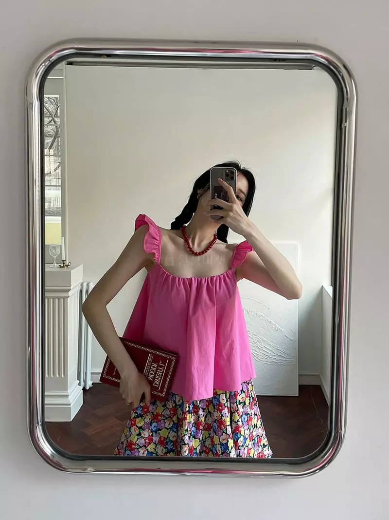 Douze - Korean Women Fashion - #momslook - Mini Blouse - 7