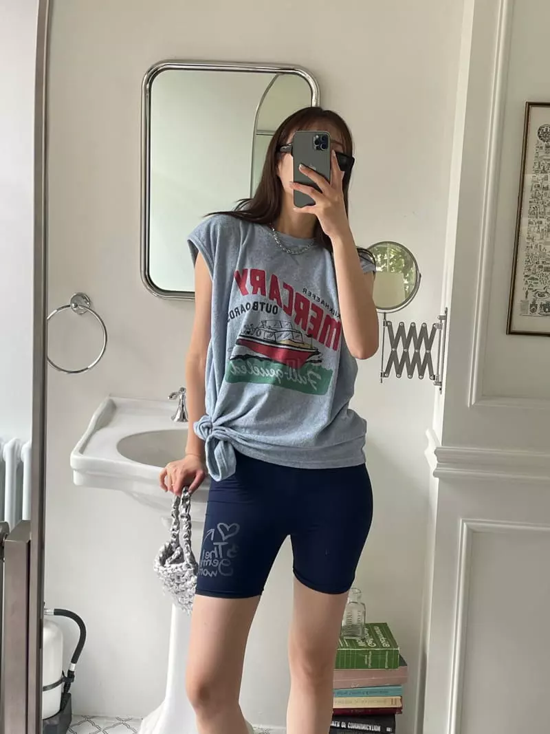 Douze - Korean Women Fashion - #momslook - T Sleeveless - 2