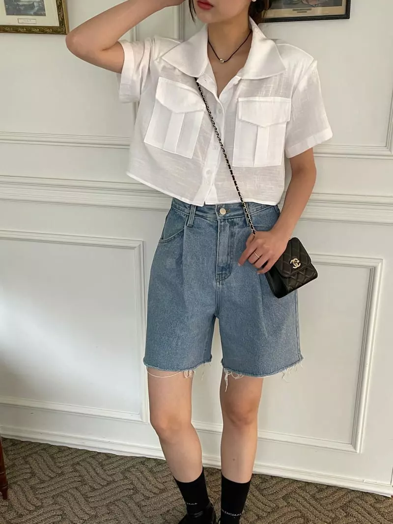 Douze - Korean Women Fashion - #momslook - Sha Blouse