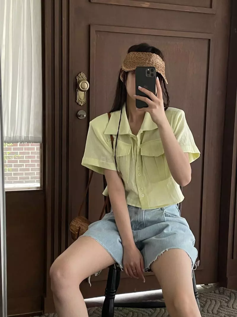 Douze - Korean Women Fashion - #momslook - Sha Blouse - 6