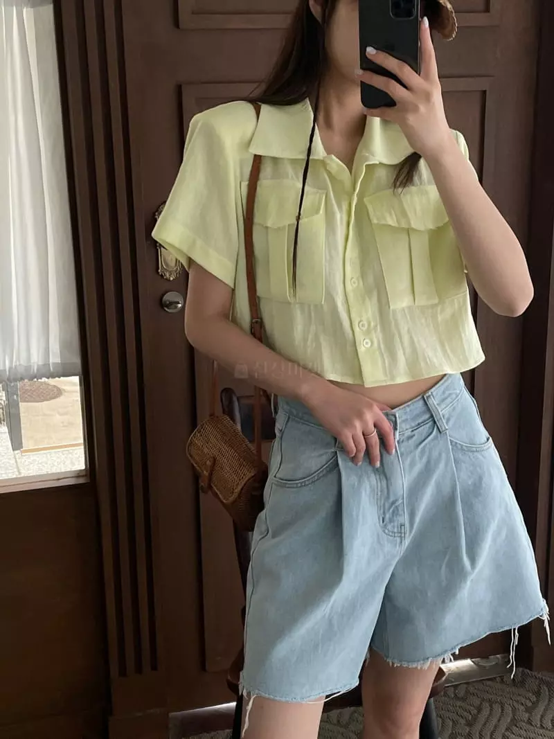 Douze - Korean Women Fashion - #momslook - Sha Blouse - 7