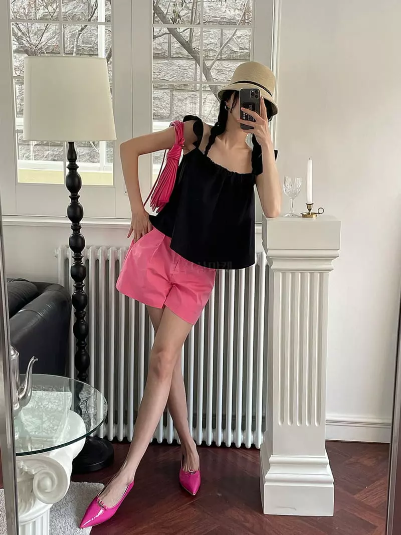 Douze - Korean Women Fashion - #womensfashion - Mini Blouse - 2