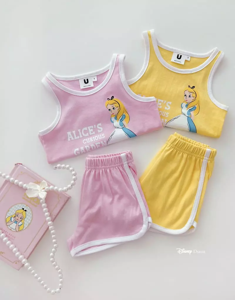 Dsaint - Korean Children Fashion - #childofig - Mango Alice Top Bottom Set