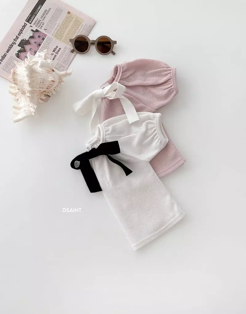 Dsaint - Korean Children Fashion - #designkidswear - Pretty Ribbon Tee