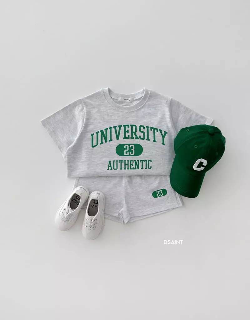 Dsaint - Korean Children Fashion - #fashionkids - Uni 23 Top Bottom Set