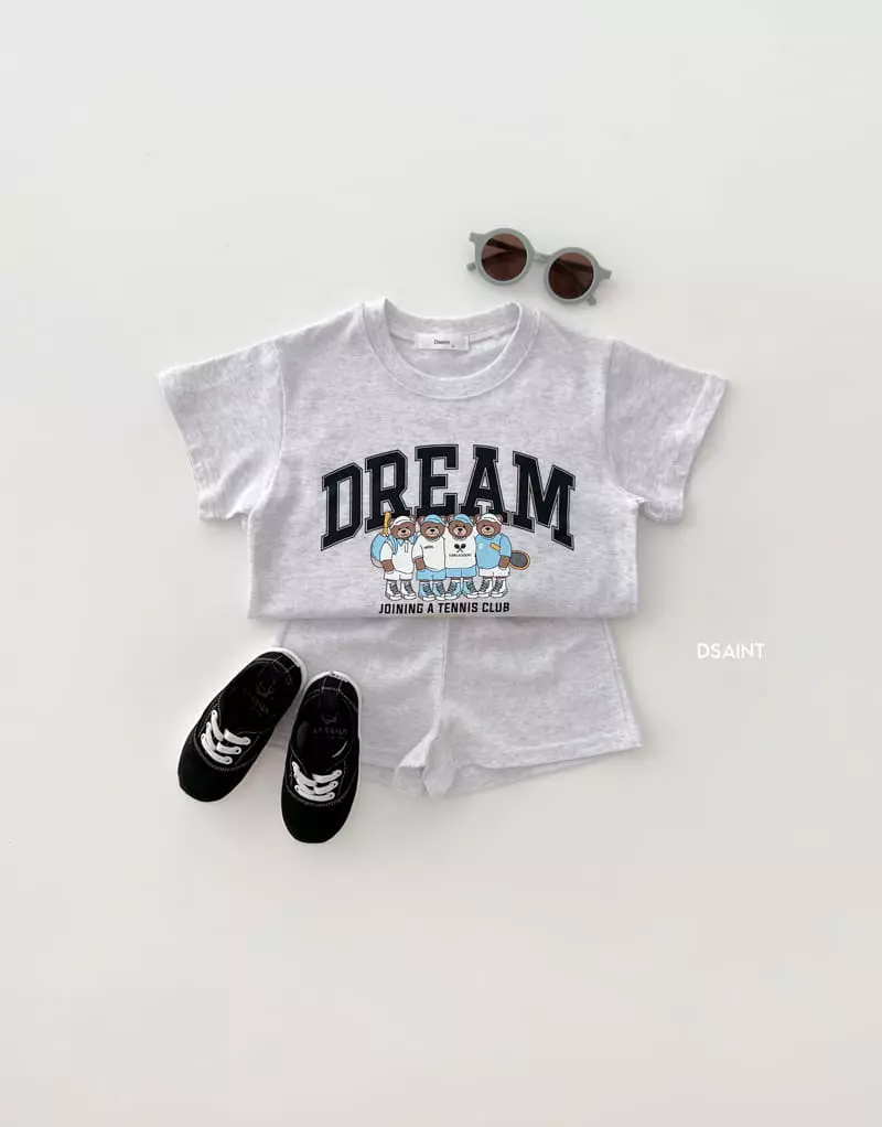 Dsaint - Korean Children Fashion - #Kfashion4kids - Dream Bear Top Bottom Set - 4