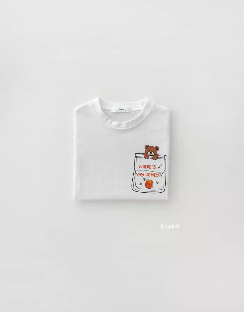 Dsaint - Korean Children Fashion - #magicofchildhood - Honey Pocket Tee