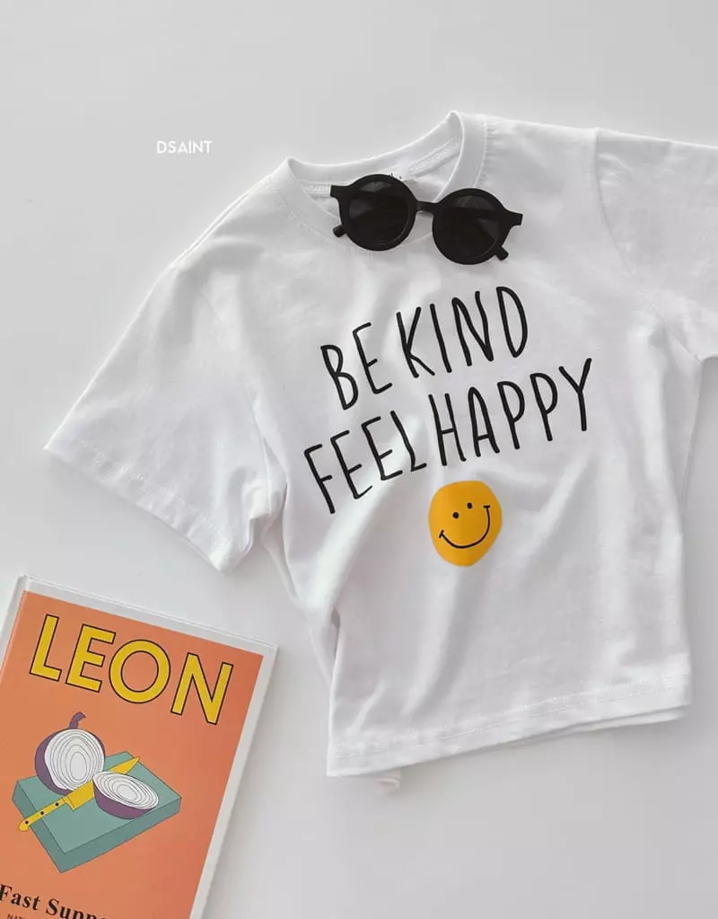 Dsaint - Korean Children Fashion - #magicofchildhood - Happy Smile Tee