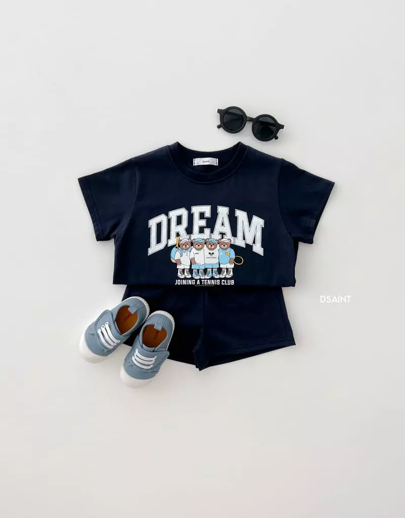 Dsaint - Korean Children Fashion - #minifashionista - Dream Bear Top Bottom Set - 6