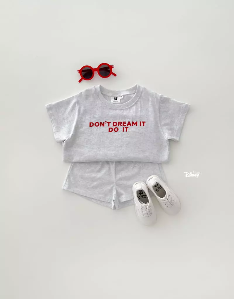 Dsaint - Korean Children Fashion - #minifashionista - Do It M F Top Bottom Set - 5