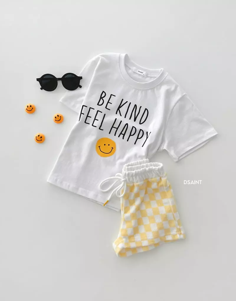 Dsaint - Korean Children Fashion - #minifashionista - Happy Smile Tee - 2
