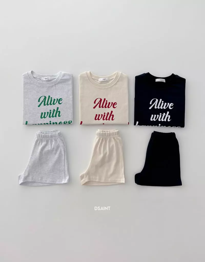 Dsaint - Korean Children Fashion - #prettylittlegirls - Alive Top Bottom Set - 7