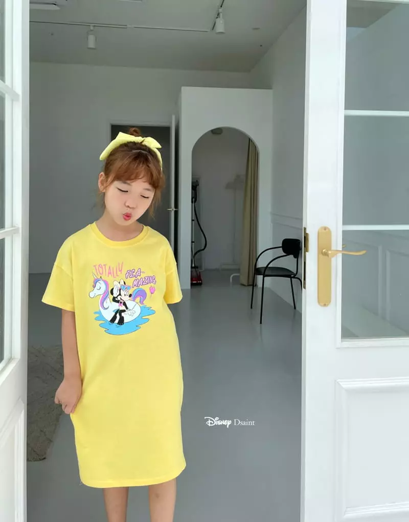 Dsaint - Korean Children Fashion - #stylishchildhood - Unicorn Slit Mini One-piece - 11