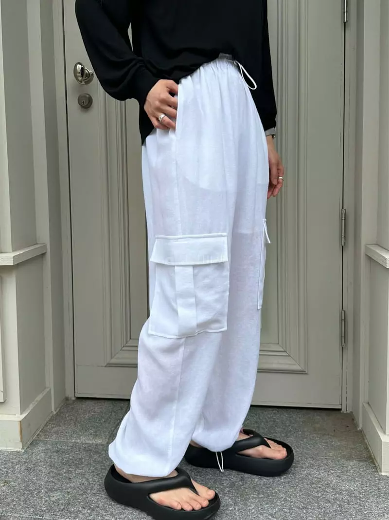 Duplo - Korean Women Fashion - #restrostyle - String Pants - 6