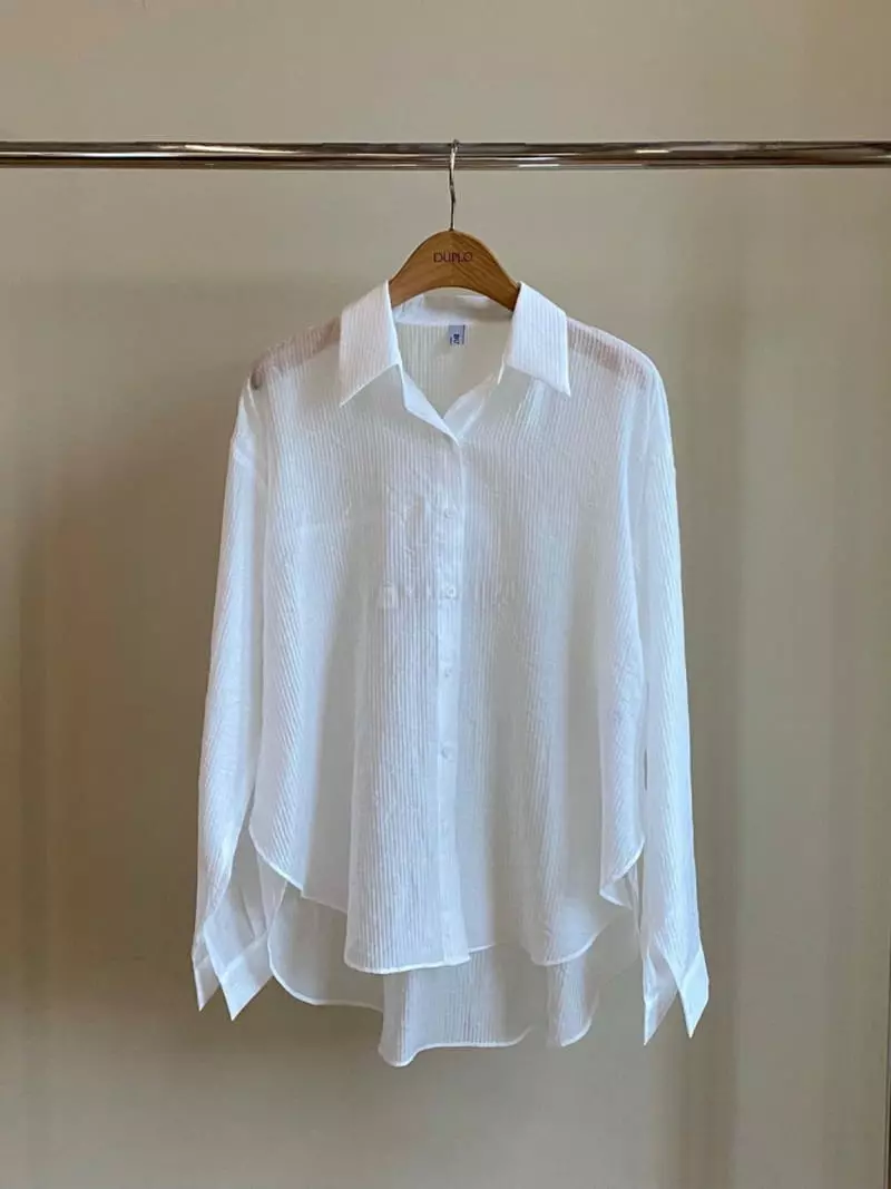 Duplo - Korean Women Fashion - #shopsmall - Silky Shirt - 6