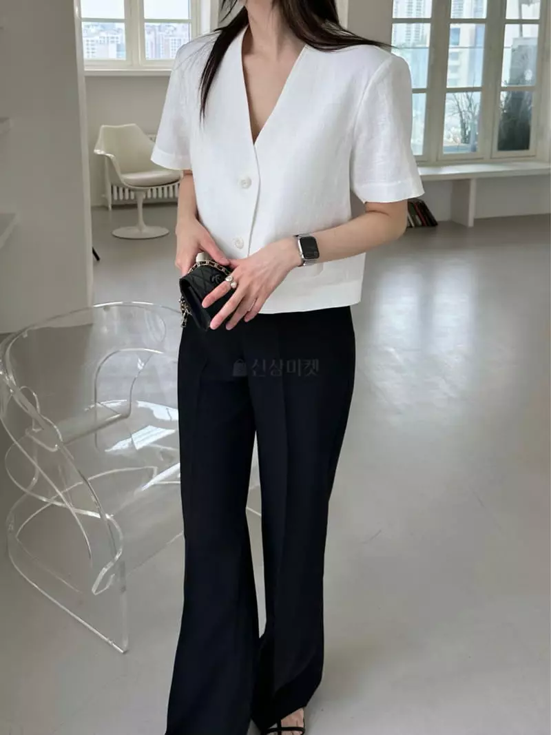 Duplo - Korean Women Fashion - #shopsmall - NO Collar Jacket - 3