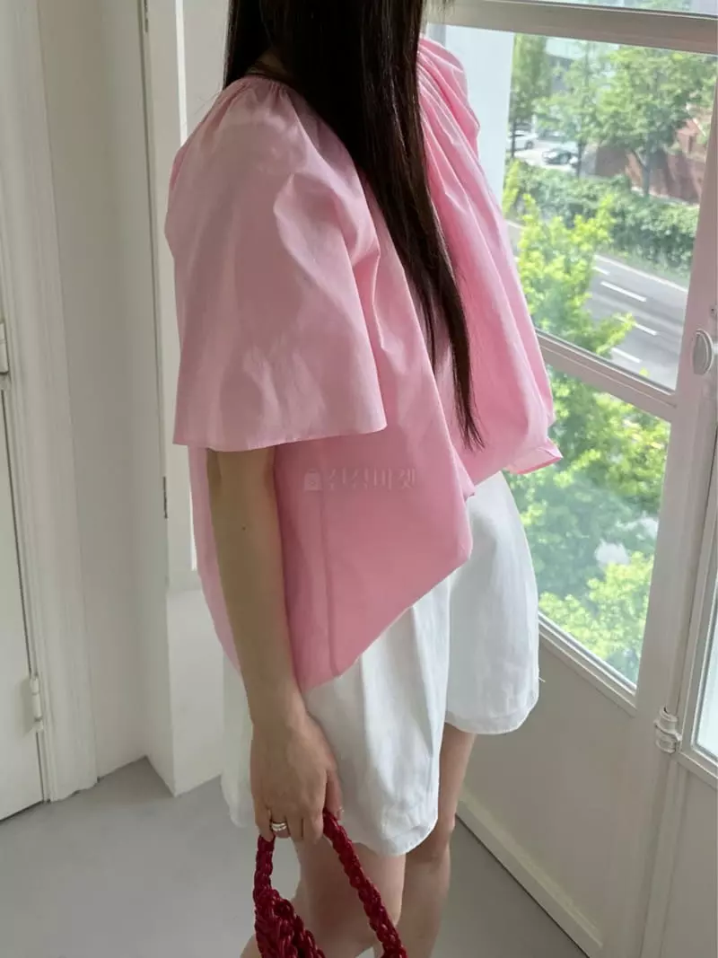 Duplo - Korean Women Fashion - #womensfashion - Shirring Blouse - 2