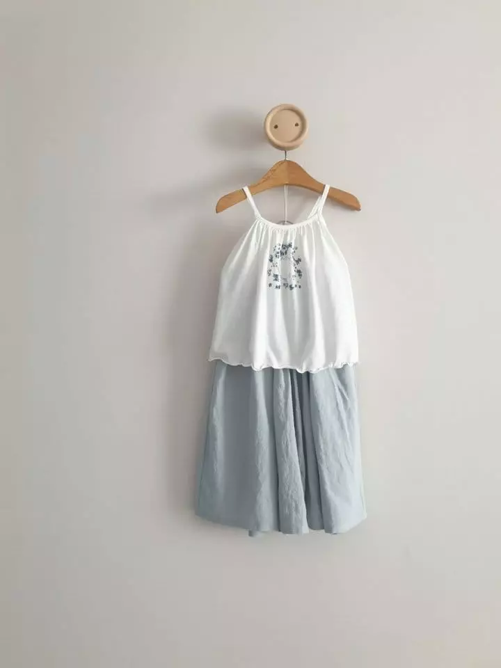 Eclair - Korean Children Fashion - #discoveringself - Garden Sleeveless - 5