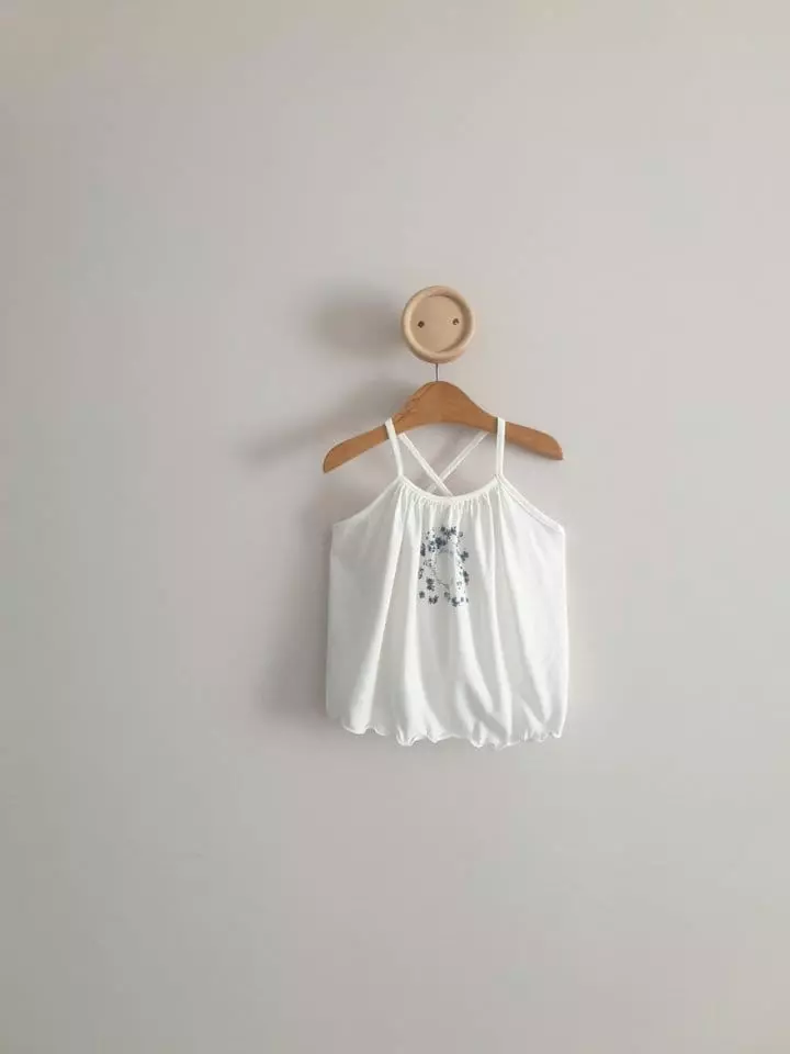 Eclair - Korean Children Fashion - #kidsshorts - Garden Sleeveless - 7