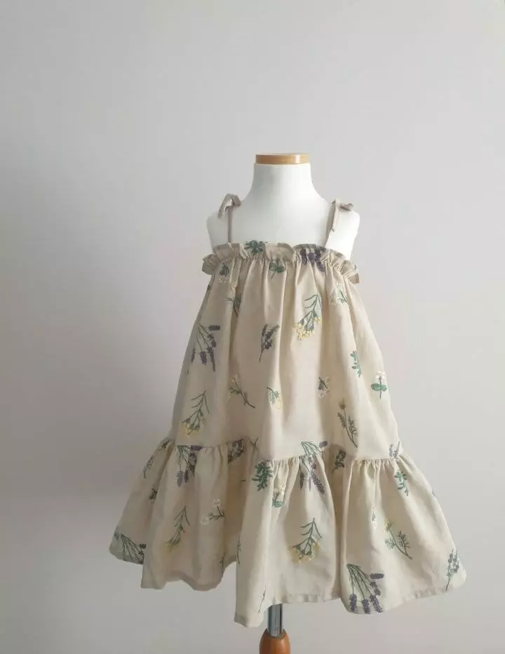 Eclair - Korean Children Fashion - #stylishchildhood - Basil One-piece - 2