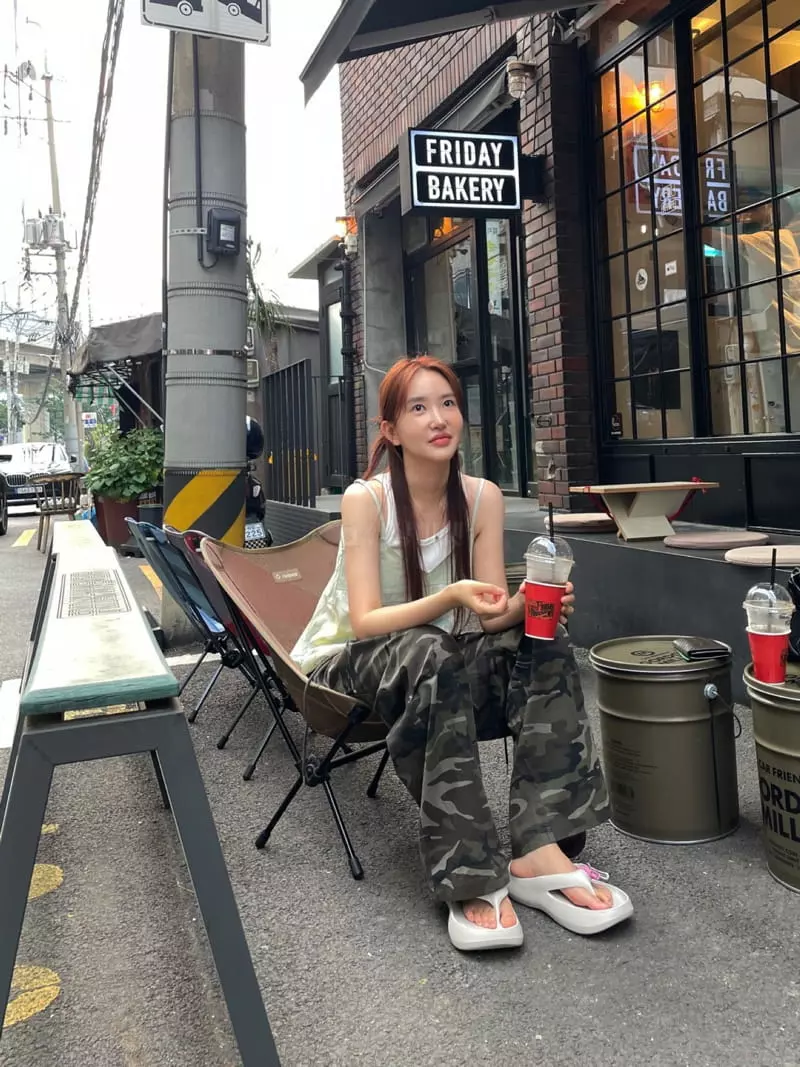 Egg Is - Korean Women Fashion - #romanticstyle - Plaju Pants