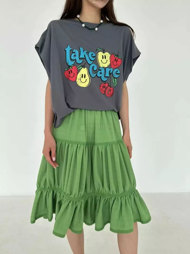 Elfin - Korean Women Fashion - #momslook - Nana Skirt - 2