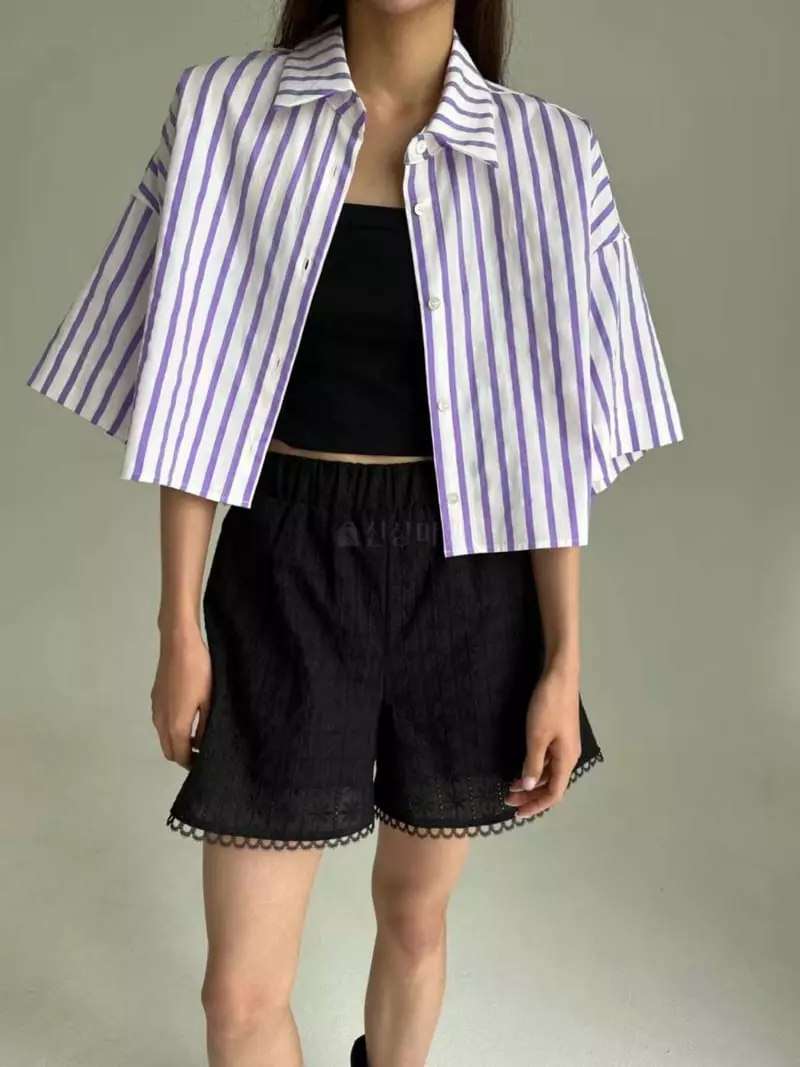 Elfin - Korean Women Fashion - #womensfashion - Mandarine Shorts